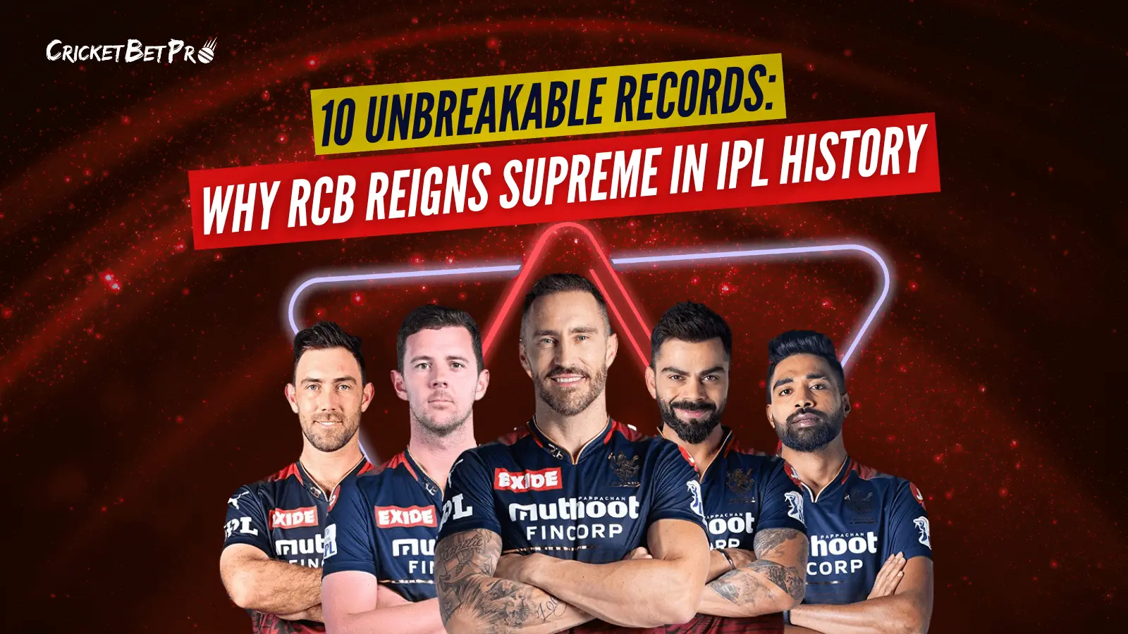 RCB's most unbreakable records