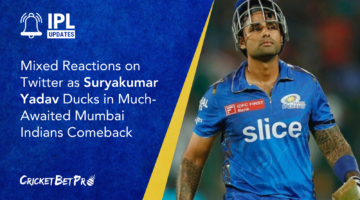 Mixed Reactions on Twitter as Suryakumar Yadav Ducks in Much-Awaited Mumbai Indians Comeback