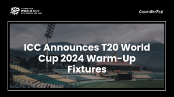 ICC Announces T20 World Cup 2024 Warm-Up Fixtures