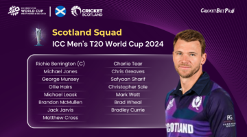 Scotland Squad - ICC T20 World Cup 2024