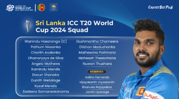 Sri Lanka ICC T20 World Cup 2024 Squad