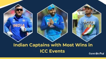Indian Captains with Most Wins in ICC Events