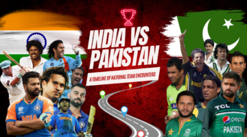 India vs Pakistan Cricket A Timeline of National Team Encounters