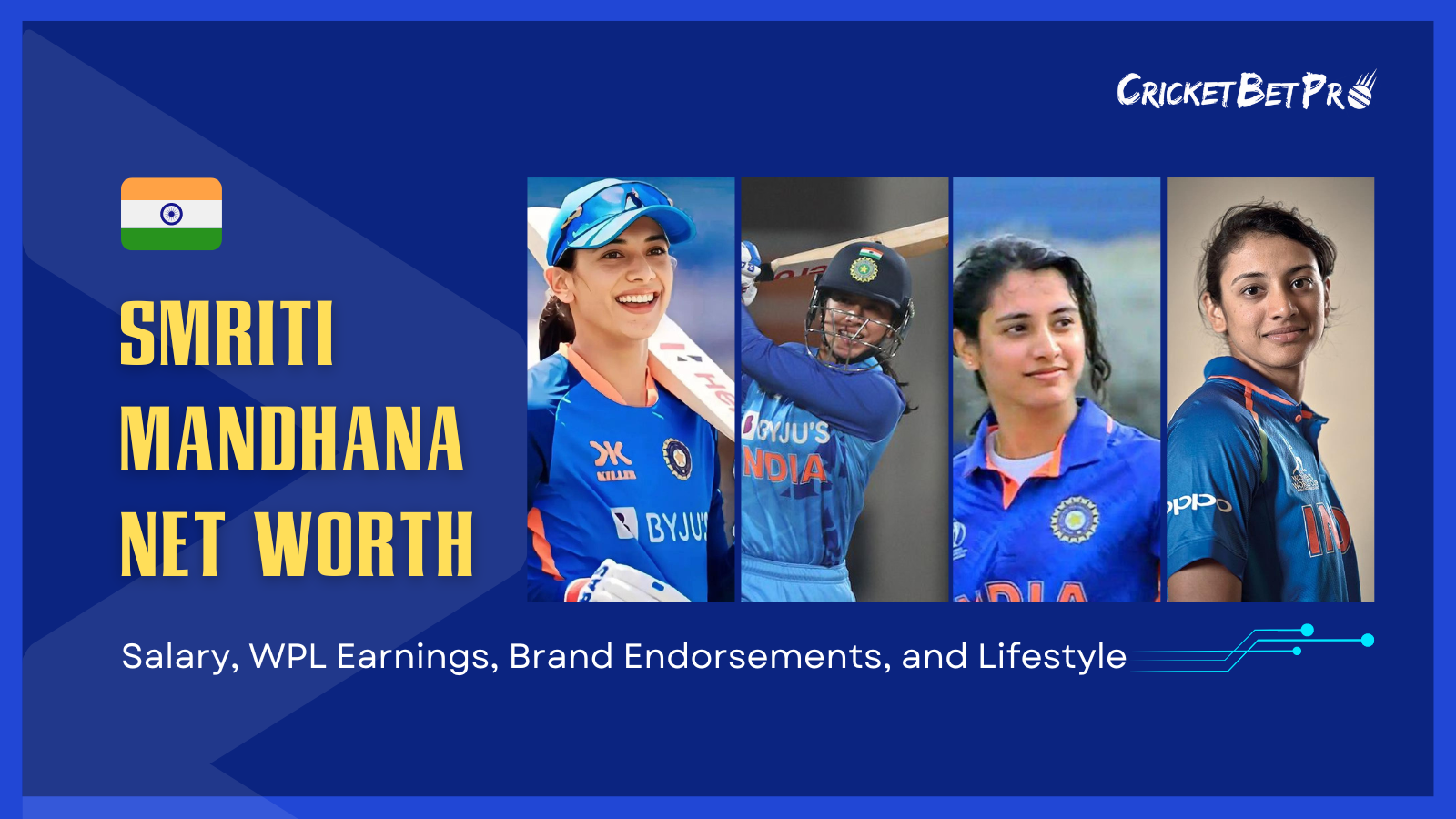 Smriti Mandhana Net Worth