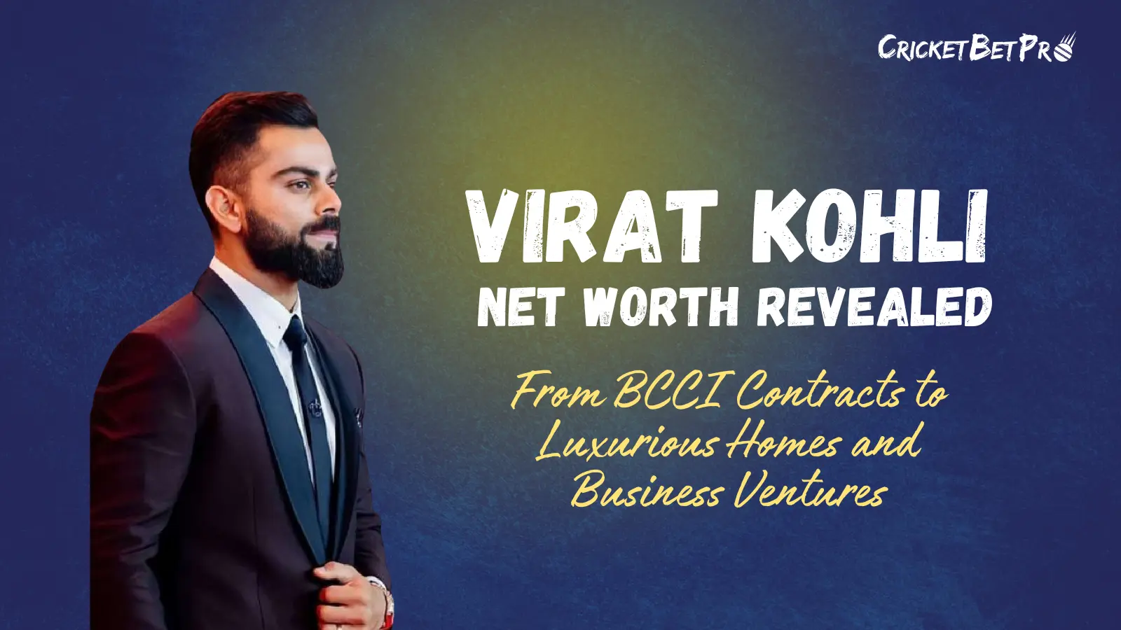 Virat Kohli Net Worth