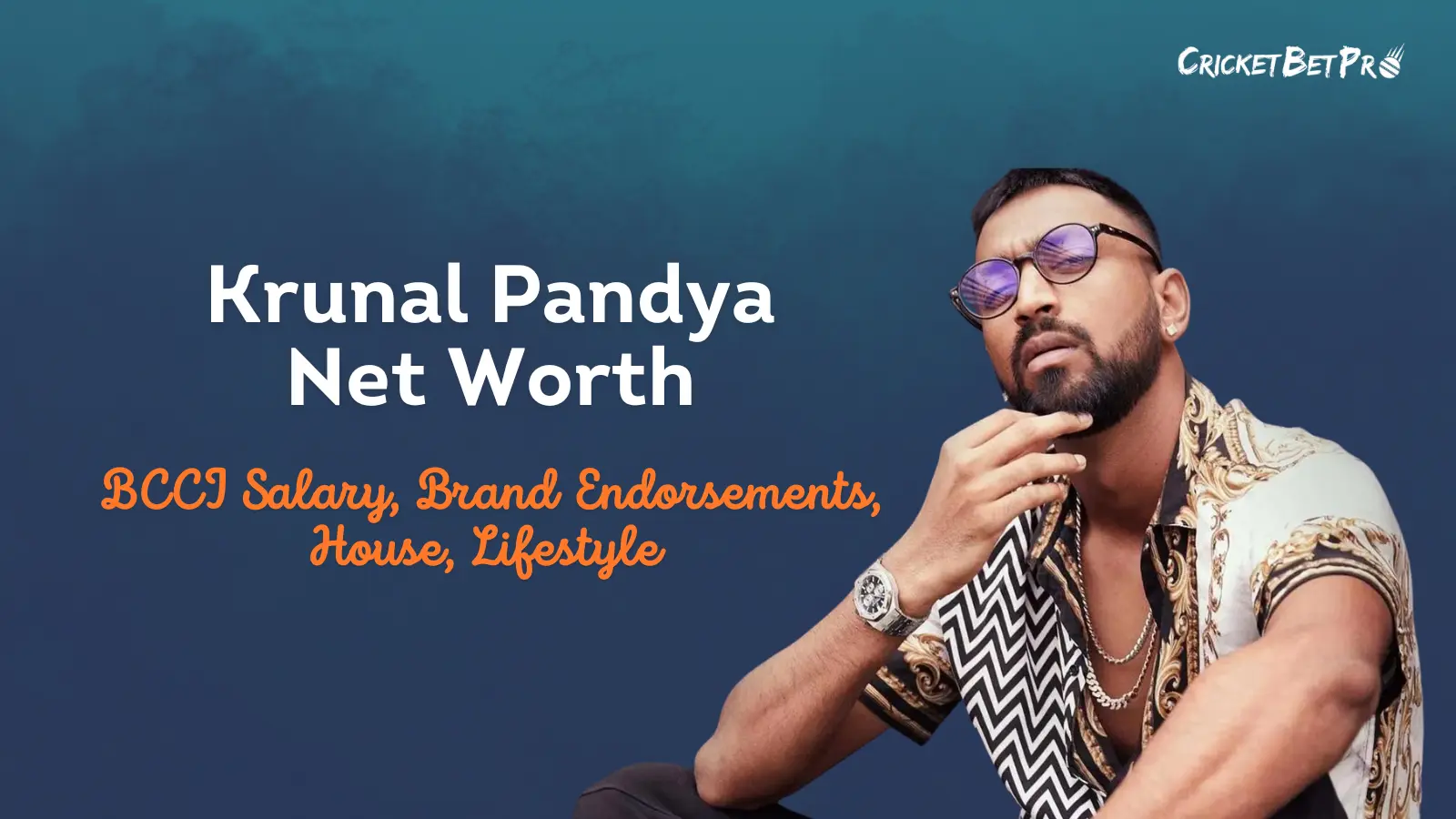 Krunal Pandya's Net Worth