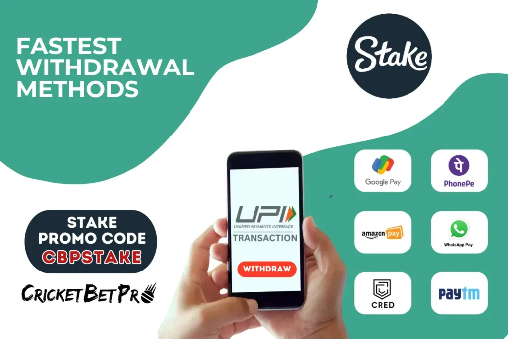 Stake Fastest Withdrawal Methods