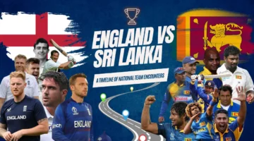 England Cricket Team vs Sri Lanka National Cricket Team Timeline