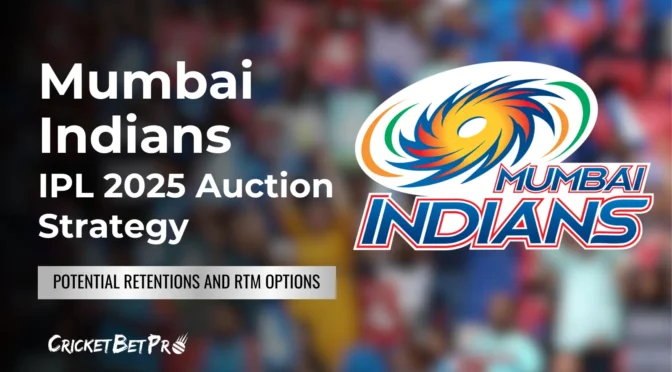 Mumbai Indians IPL 2025 Auction