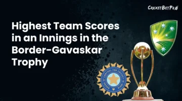 Highest Team Scores in an Innings in the Border-Gavaskar Trophy