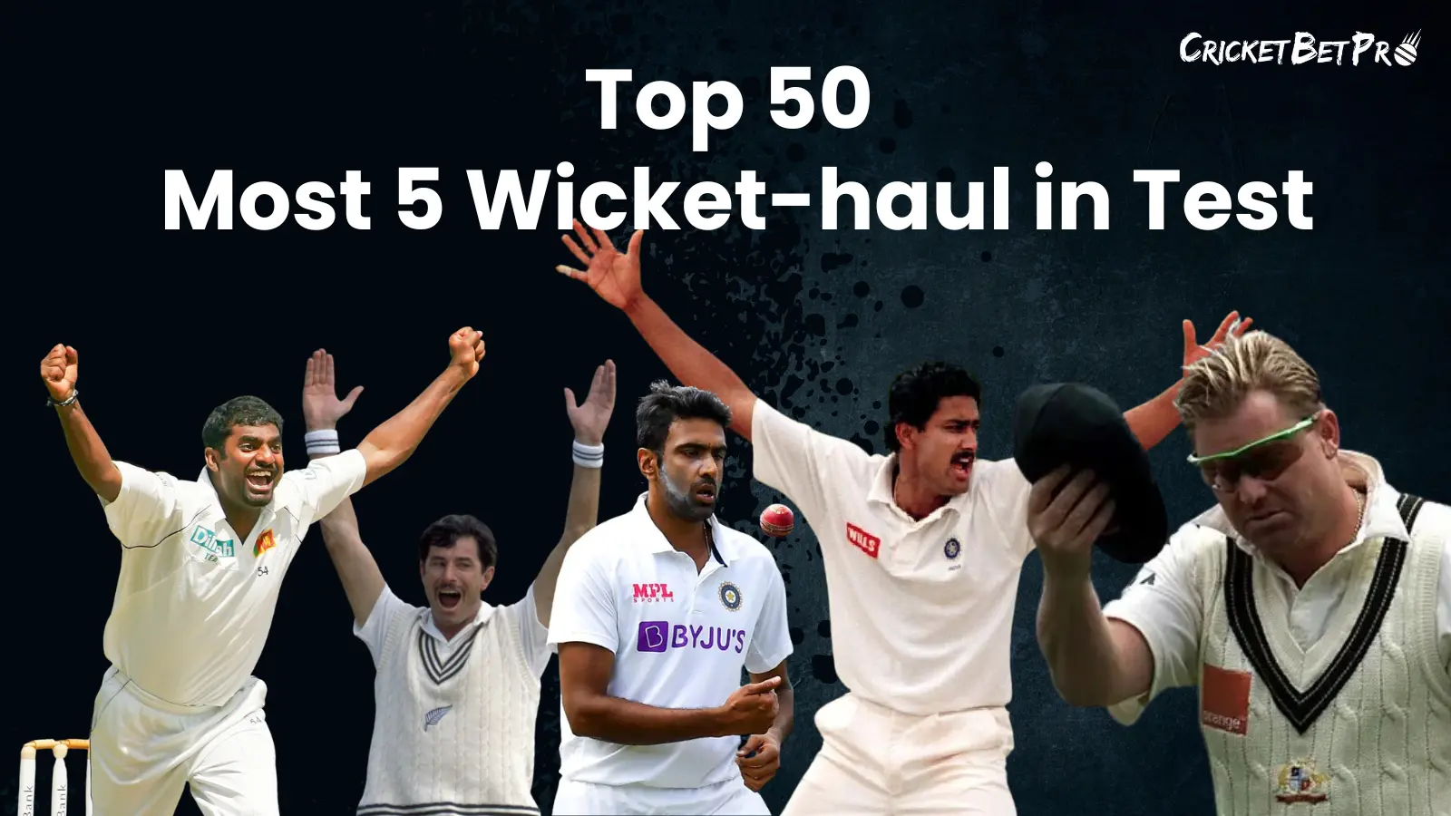 Most 5 Wicket-haul in Test