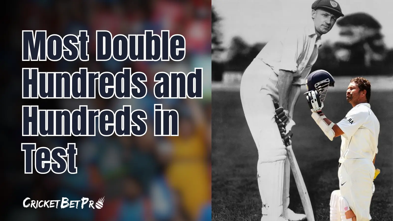 Most Double Hundreds in Test