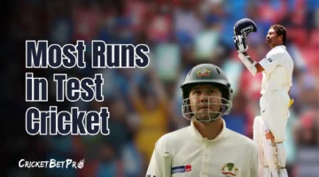 Most Runs in Test Cricket