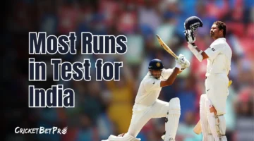 Most Runs in Test for India