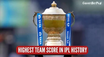 Highest Team Score in IPL History