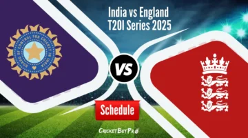 India vs England T20I Series 2025