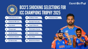 India’s ICC Champions Trophy 2025 squad