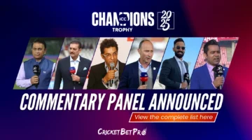 Champions Trophy 2025 Commentary Panel