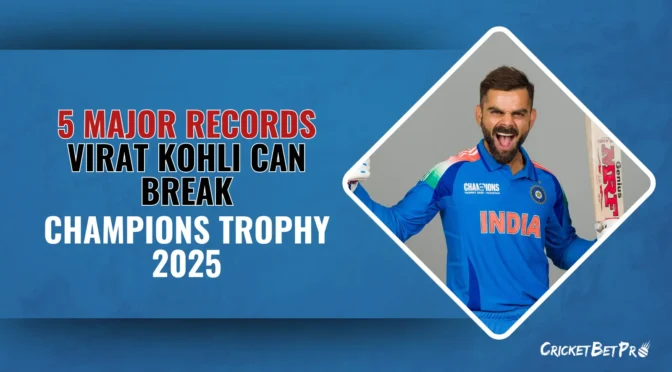 Champions Trophy Records Virat Kohli