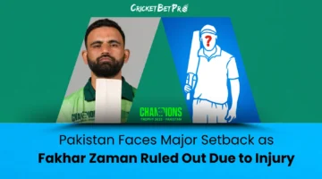 Fakhar Zaman Ruled Out