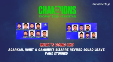 India Revised Squad for Champions Trophy 2025