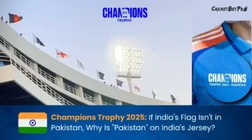 Pakistan on India's Jersey