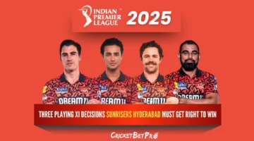 Sunrisers Hyderabad Playing XI Decisions