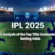 IPL 2025: In-Depth Analysis of the Top Title Contenders and Their Betting Odds